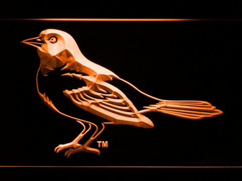 Baltimore Orioles 1999-2008 Oriole LED Neon Sign